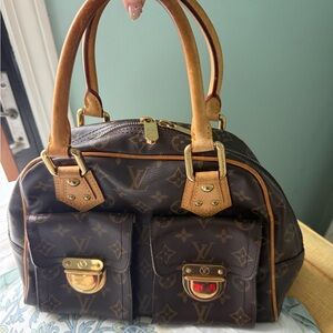 Louis Vuitton Dark Brown Monogram Satchel